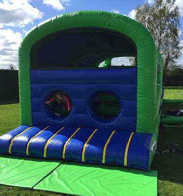 Blue Green Eliminator Ft X Ft Dublin Bounce Castles For Hire