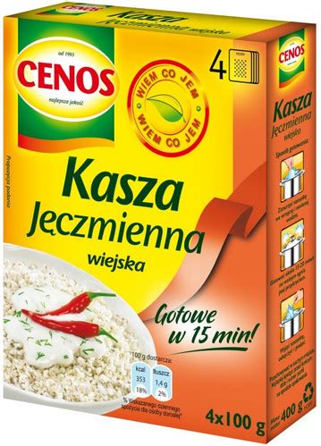 Cenos Kasza Jeczmienna Wiejska G Khb Bakery