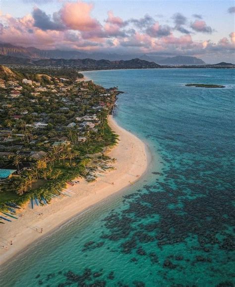 Lanikai Beach, Oahu Hawaii, White Sand Beach, Tourism, Tropical, River ...