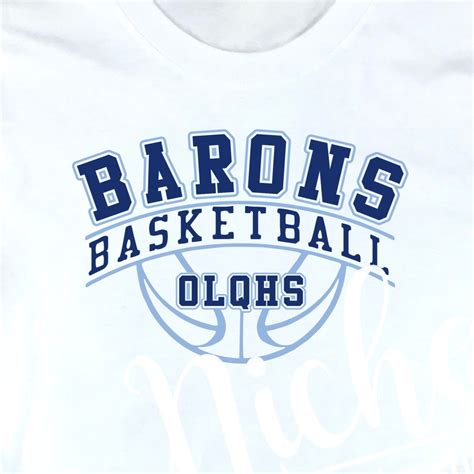 Olq1059 Barons Basketball Decal Niche Creative Studio