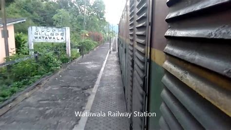 Sri Lanka Railway Upcountry Train Journey Part1 Nawalapitiya To Hatton