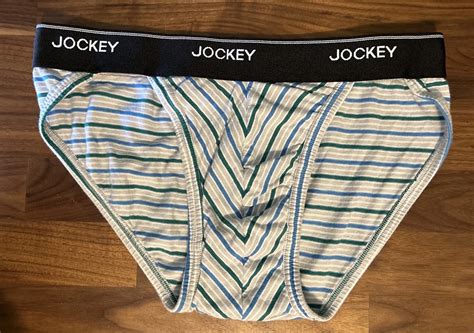 Vtg JOCKEY ELANCE Men S STRING TANGA Bikini Brief Underwear Ringer Med Pouch EBay