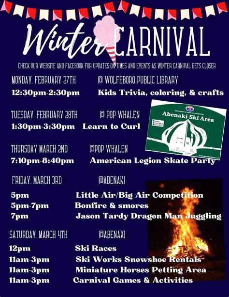 Wolfeboro Winter Carnival — Wolfeboro Area Chamber of Commerce