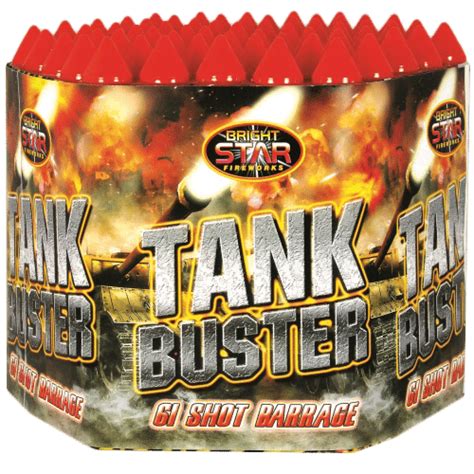 Bright Star Fireworks Tank Buster Big Shotter Fireworks