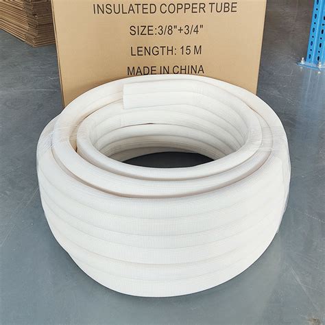 Insulated Copper Pipe For Split Aircon Ac Kit Full Copper Tube M M