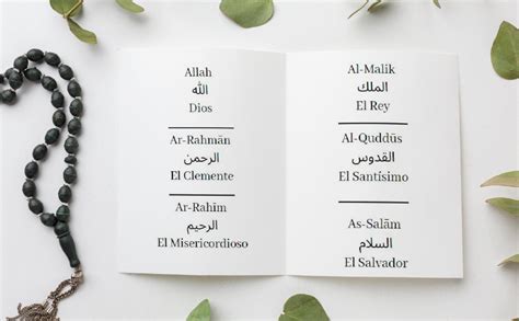 Los 99 nombres de Allah Aprenda fácilmente los 99 nombres de Dios en