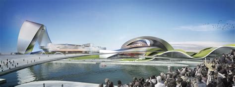 Undulating Structures for Grand Theatre and International Culture and ...