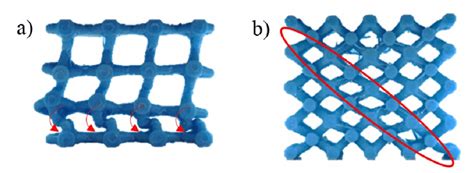 Deformation Mechanisms Of Lattice Structures Under In Plane Compression