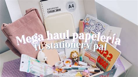 Mega Haul Papeler A Sorteo Internacional Ft Stationery Pal