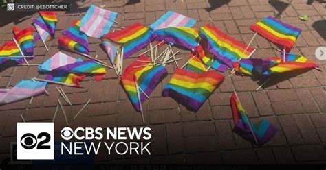 Pride Flags At Stonewall National Monument Vandalized Cbs New York