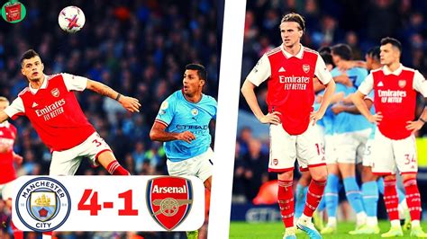 MAN CITY 4 1 ARSENAL AS IT HAPPENED Match Reaction And Player Ratings