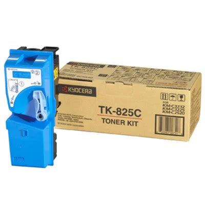 Original OEM Toner Cartridge Kyocera TK 825C Cyan Store