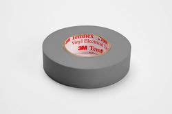 M Temflex General Use Vinyl Electrical Tape Gray In X Ft