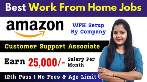 Customer Support Associate Work From Home Job Amazon Work From Home