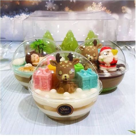 Pin Oleh Corina Martinez Di Gelatina Puding Natal Ide Makanan Kue Lucu