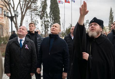 Putin Makes Surprise Trip To Russian Occupied Mariupol In Wake Of Icc