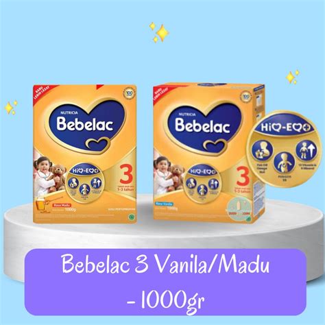 Jual Bebelac Gr Vanila Madu Tahun Susu Formula Shopee