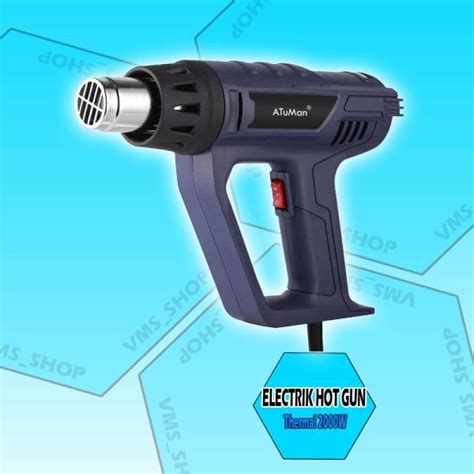 Promo HEAT GUN ELECTRIK UDARA PANAS HOT AIR HEAT GUN 2000 WATT Diskon 50 Di Seller J AMAN
