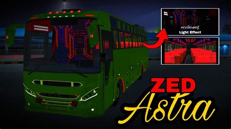 New Zed ASTRA Bus Mod Released in Bussid Modification King ഇനയണ