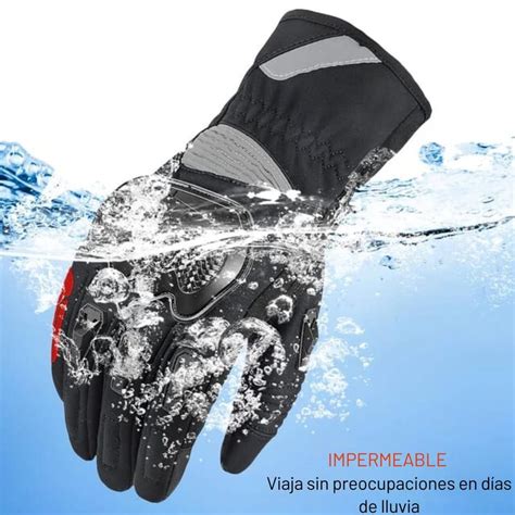 Guantes Impermeables Térmicos Para Hombres Con Protecciones SUOMY