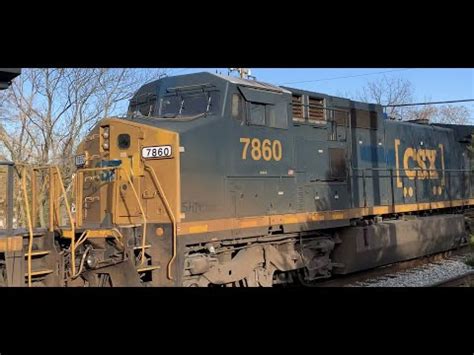 CSX Dash 8 Trails On M371 18 Lansdowne YouTube