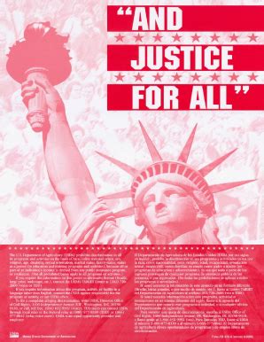 Justice For All Poster 2020-2024 Pdf 2020-2024 - Fill and Sign ...