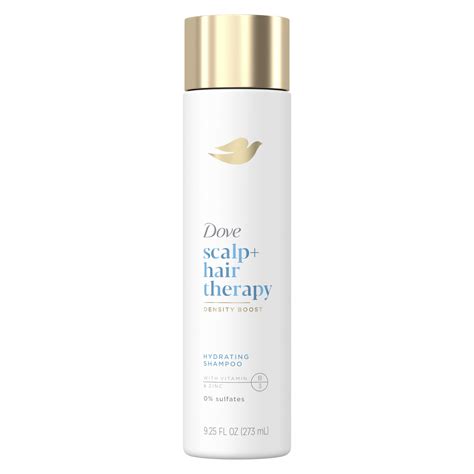 Dove Density Boost Hydrating Shampoo Scalp + Hair Therapy for Gentle