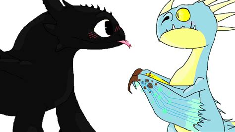 Toothless X Stormfly By Autobotshadedown On Deviantart