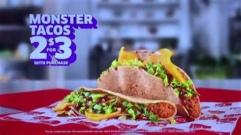 Jack In The Box Newest Tv Commercial “ Monster Tacos “🌮 Youtube