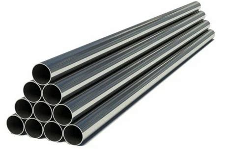 4inch 202 Stainless Steel Round Pipe 6 Meter Thickness 8mm At Rs 165