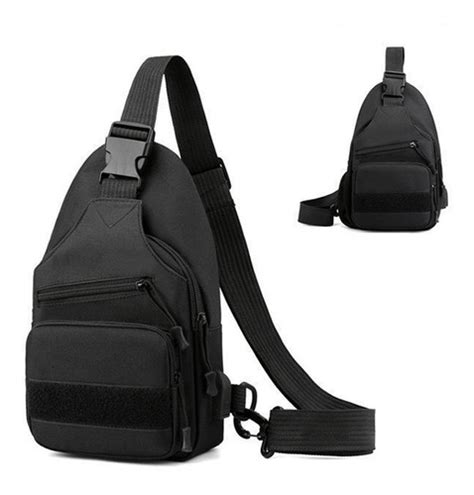 Mochila Cruzada De Lona Con Puerto Usb De Carga Para Hombre Cuotas