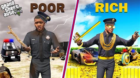 GTA 5 Franklin Shinchan Pinchan Become The Richest Police GTA 5