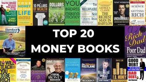 Top 20 Money Books Bestbookbits Daily Book Summaries Written Video Audio