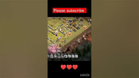 Th14 Hybrid Army Attack Coc Gaming Shortsfeed Clashofclans Game