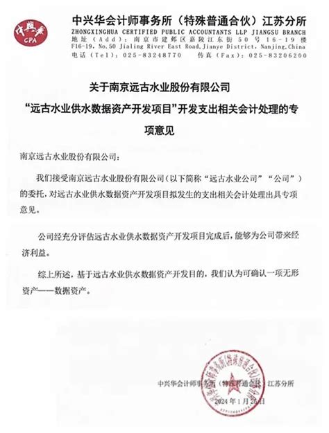 全国首单！扬子国投完成水务行业数据资产入表 Watergpt