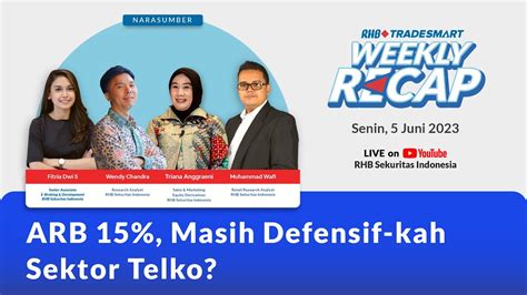 Arb Masih Defensif Kah Sektor Telko Rhb Smart Talk Juni