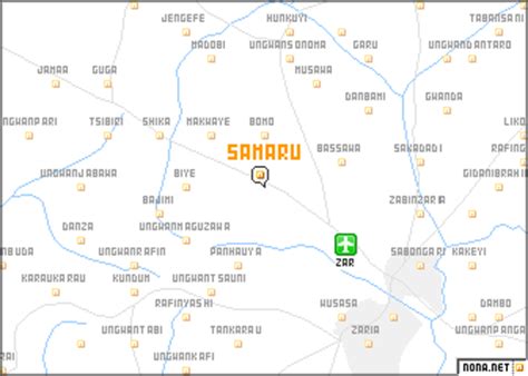 Samaru (Nigeria) map - nona.net