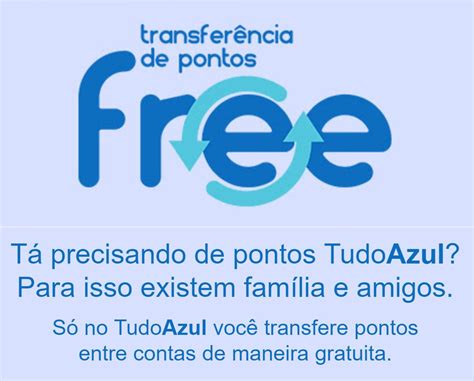 Tudoazul Permite Transferir Pontos Entre Contas Gratuitamente