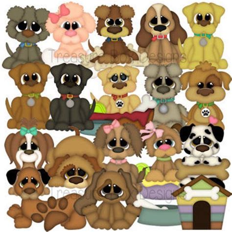 Dog Variety Collection Png Digital Clipart Digital Images