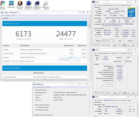 First Look Extreme Overclocking Intel Core I7 6700k Skylake • Jagat Oc