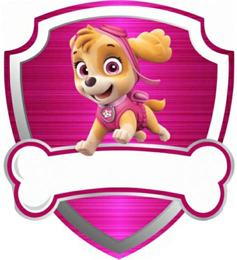 Paw Patrol Abc En Rosa Con Skye Y Everest Artofit