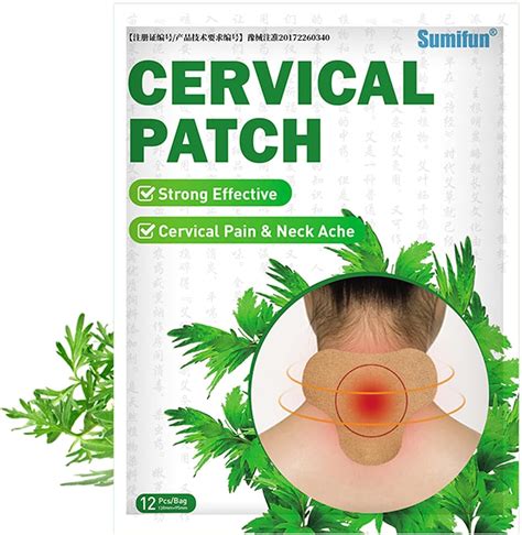 Buy Sumifun Cervical Pain Relief Patch Cervical Vertebra Pain Patch