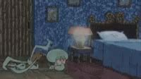 Squidward Tired GIF - Squidward Tired Bed - Discover & Share GIFs