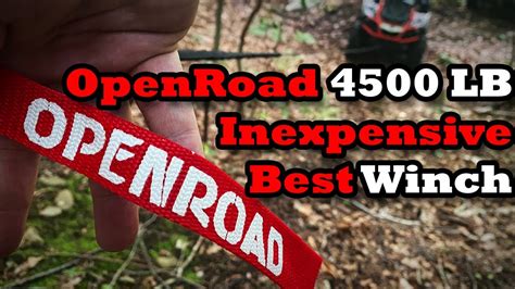 Best Inexpensive Winch Openroad Lbs Atv Utv Winch Synthetic Rope