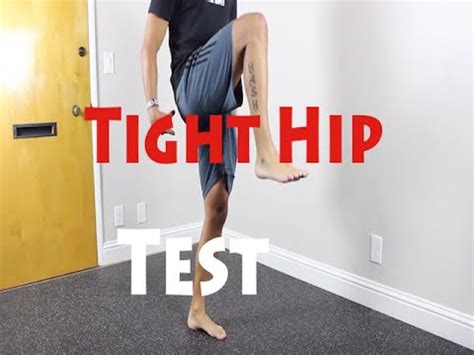 How To To Tell If You Have Tight Hips YouTube