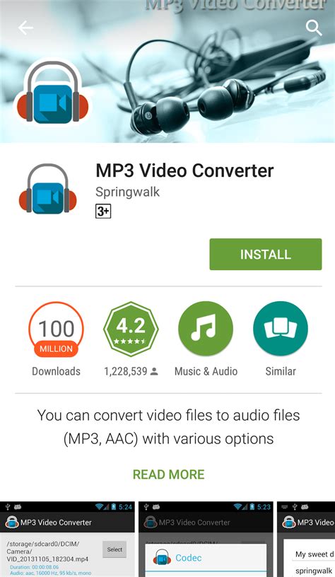 How To Convert Video MP4 To Audio MP3 On Android Tactig