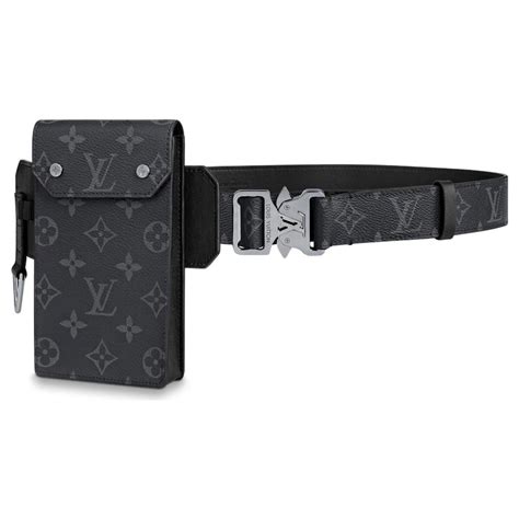 Louis Vuitton Utility Belt Lv Grey Ref173202 Joli Closet