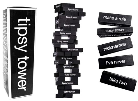 Tipsy Tower Drinking Game - Ultimate Adult Party Game | ThatSweetGift