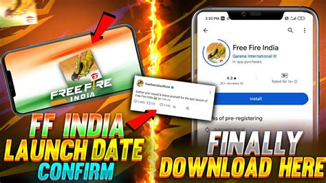 Free Fire India Launch Date Confirm Free Fire India Release Date