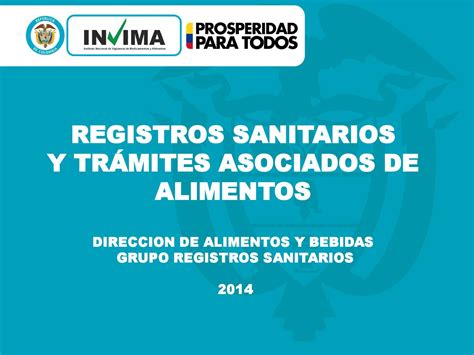 Presentación Registro Sanitario by Comunicaciones Acopivalle Issuu